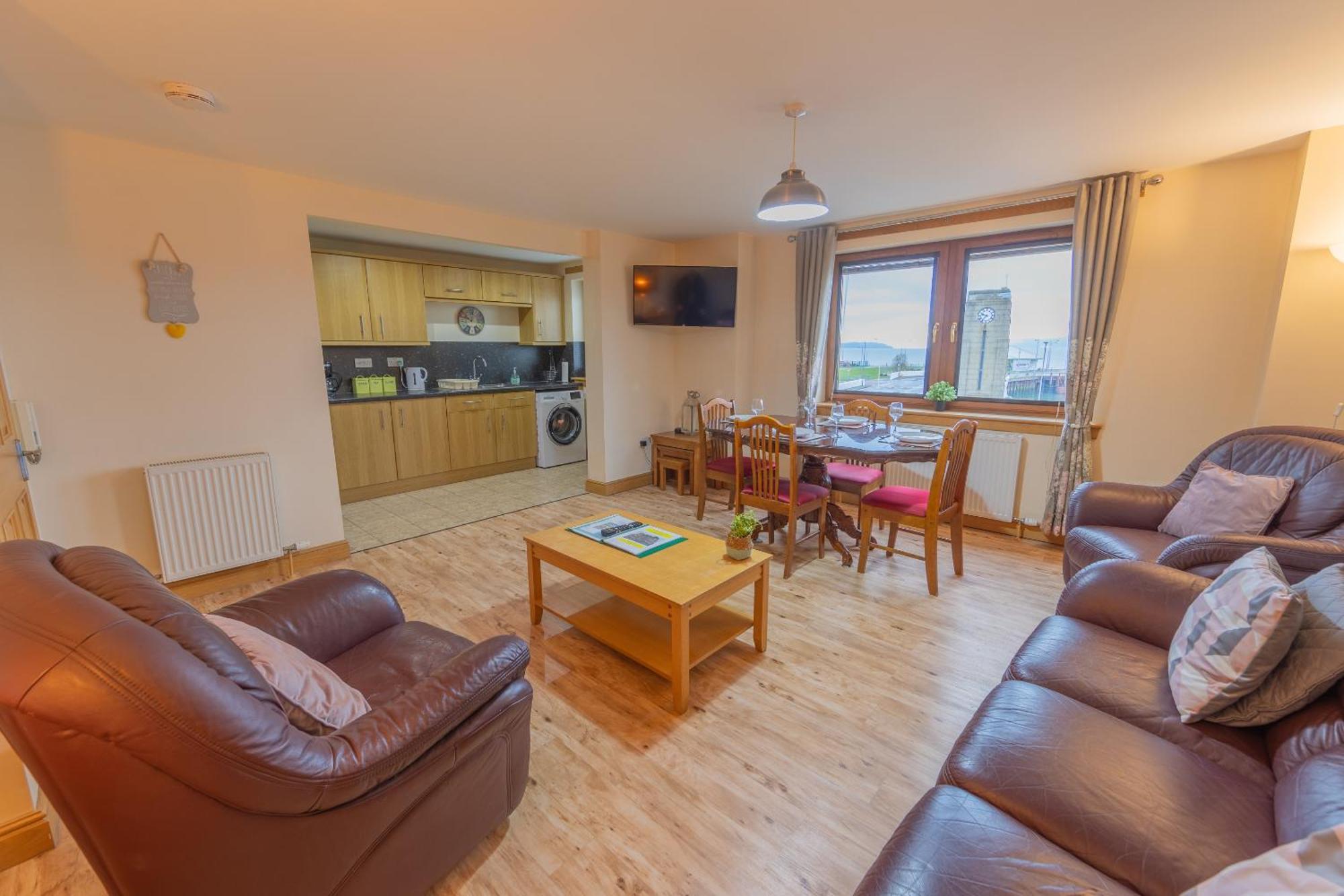 Quay Head View Aparthotel Stranraer Rum bild