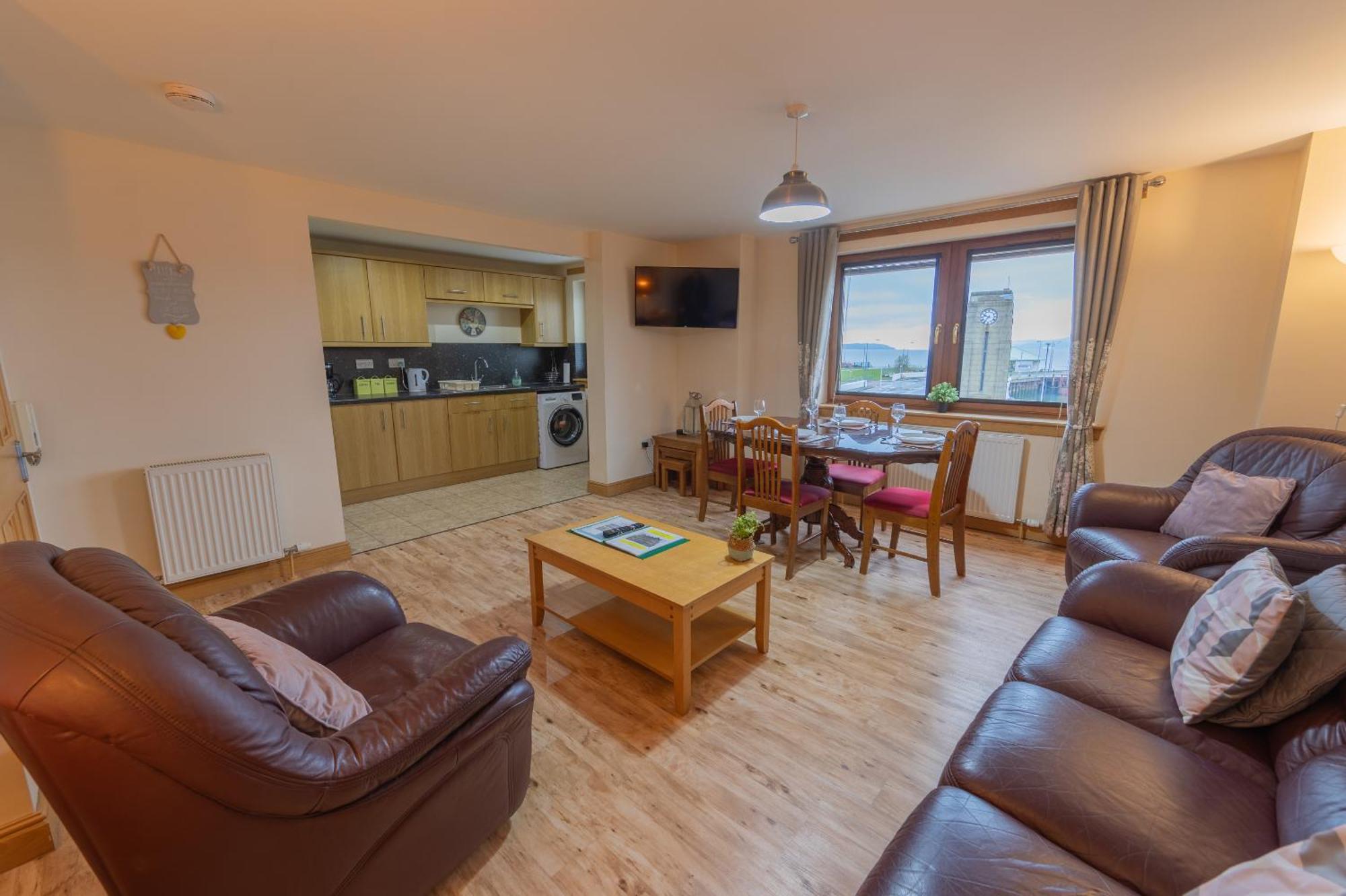 Quay Head View Aparthotel Stranraer Rum bild